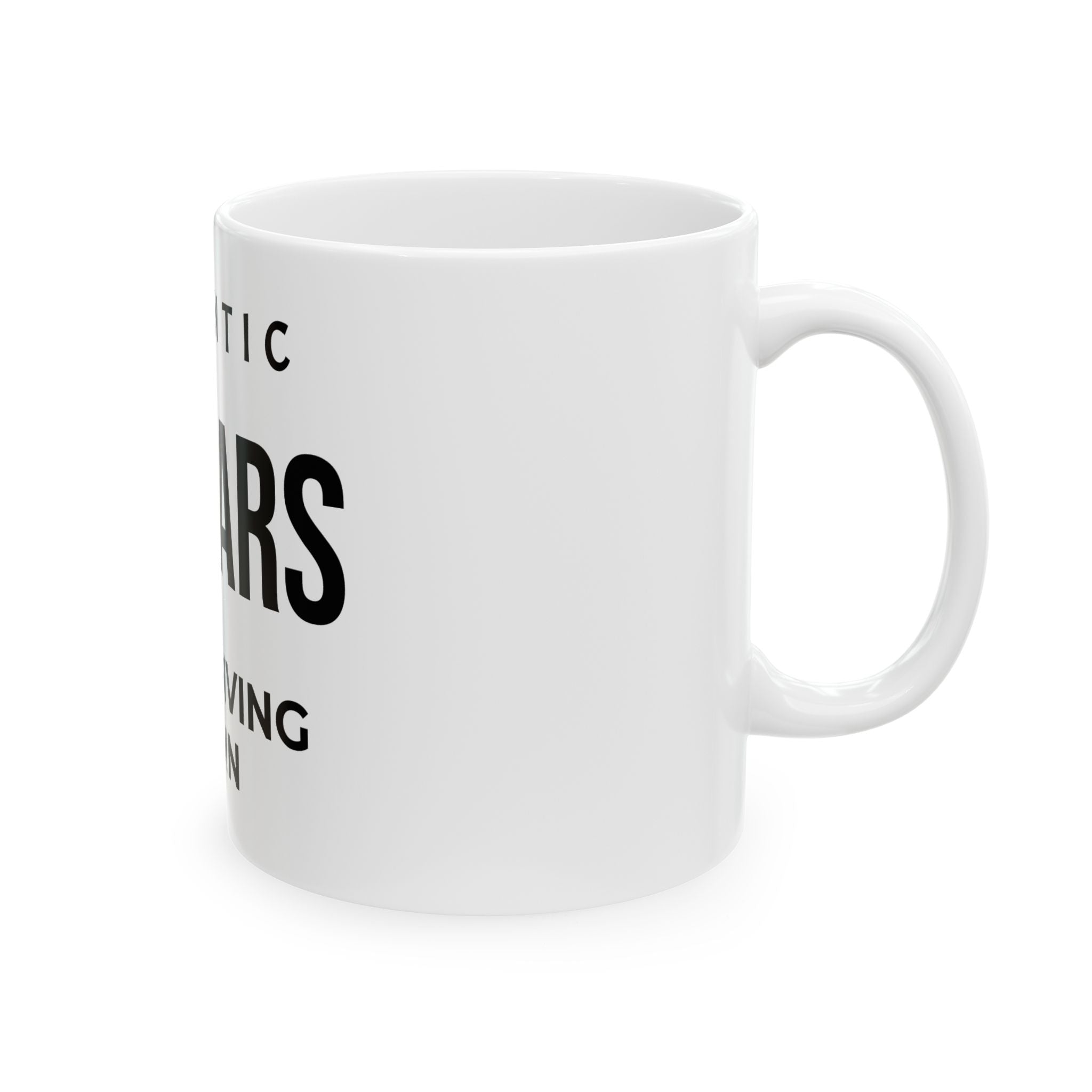 50 Years of Not Giving a Damn Ceramic Mug — Funny 50th Birthday Coffee Cup