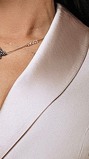 Elegant White Wrap Dress | Custom Made In UK | GLOWSYOU