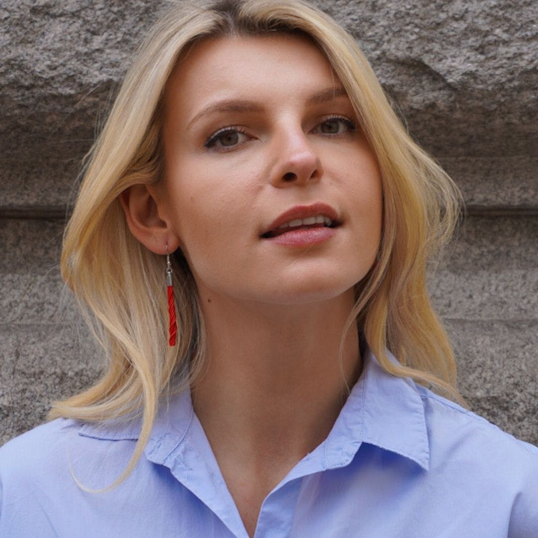 Candy Upcycled Electrical Wire Earrings (4 Colours Available)